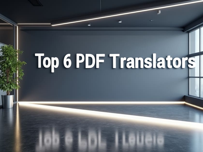 おすすめのPDF翻訳ツール6選