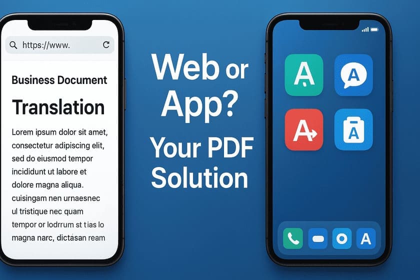 まずは基本から！スマホでのPDF翻訳、2つの方法