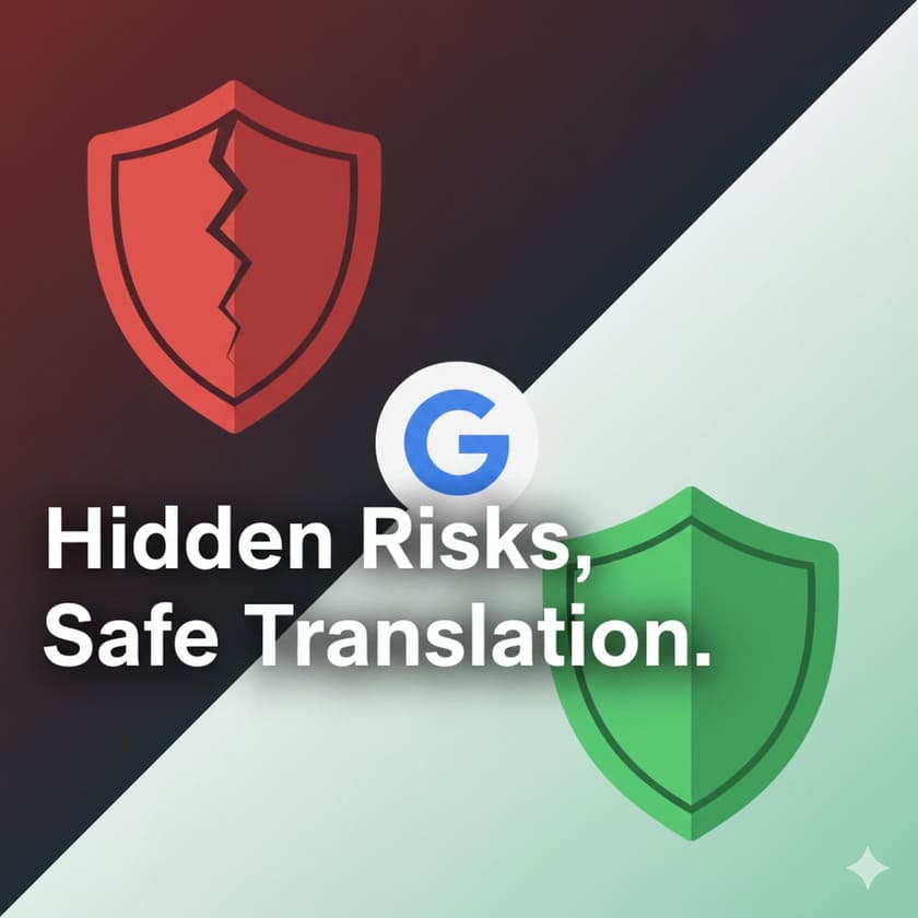 Google翻訳の「隠れた落とし穴」と安全な使い方