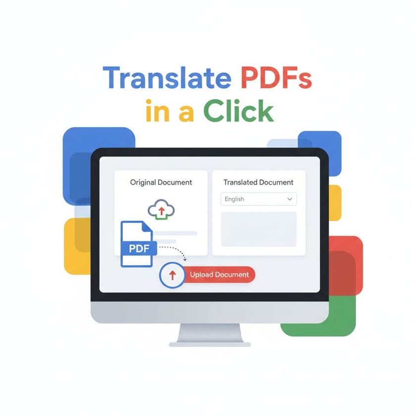 まずは基本から!Google翻訳でPDFファイルを翻訳する手順