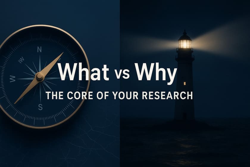 研究の「目的」と「意義」の根本的な違い