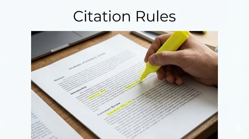 迷わず書ける！本文中の引用（In-text citation）ルール