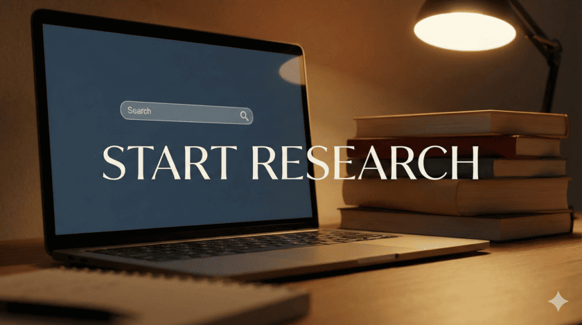 論文執筆の準備フェーズ:テーマ設定から先行研究調査まで